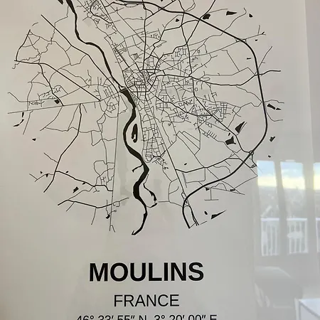 Le Bellevue 3 Min Du Centre De Moulins Appartement